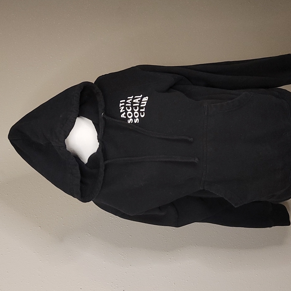 Anti Social Social Club Black Hoodie Small